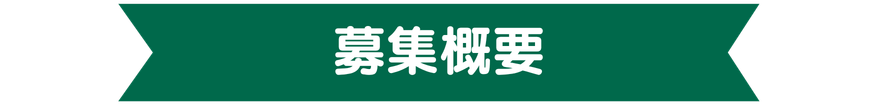 募集概要
